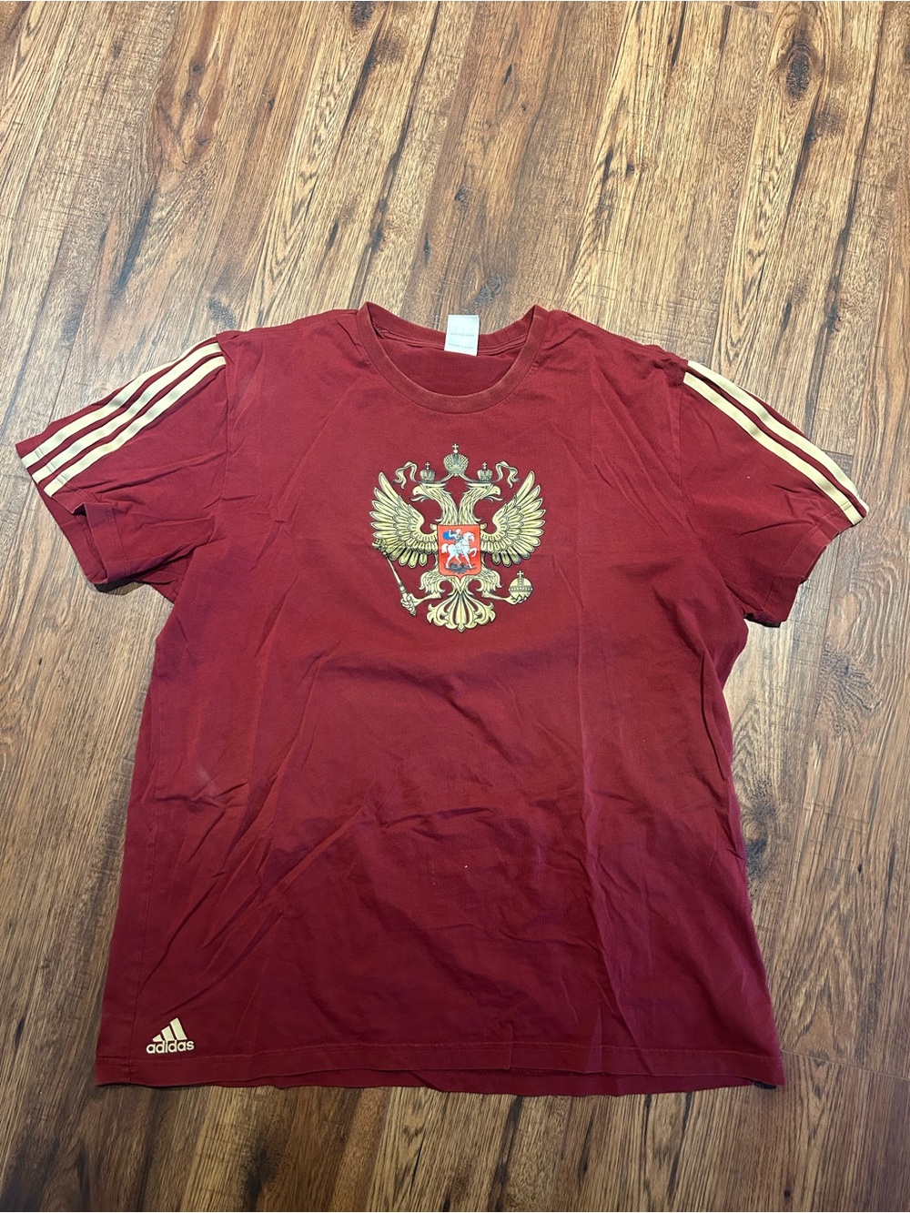 Adidas Russia Football / Soccer National Team T Shirt Jersey World Cup